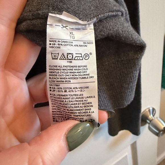 Banana Republic Charcoal Cardigan - Picture 4 of 4